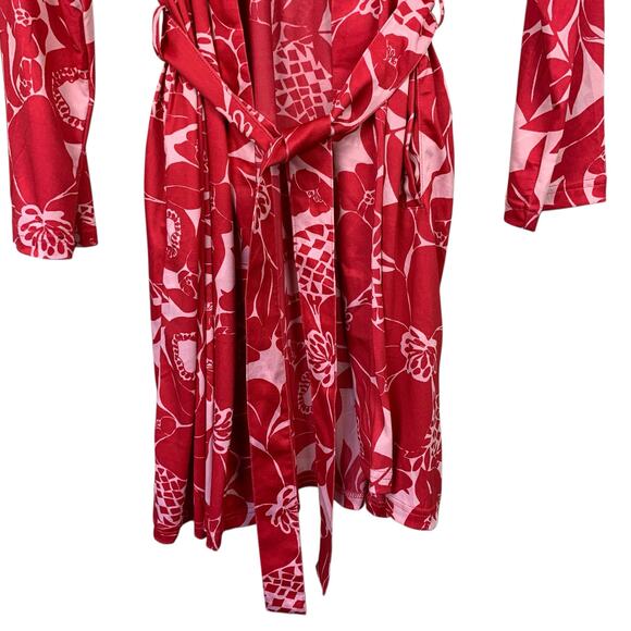 New RipSkirt Swim Coverup Red Paradise Sun Robe Beach Pockets Hood Womens XL XXL - Picture 4 of 11